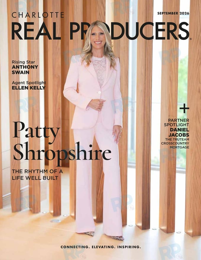 Patty Shropshire on the September 2026 cover of Charlotte Real Producers